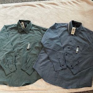 Lot of 2 Haggar shirts size XL both brand new with tags.